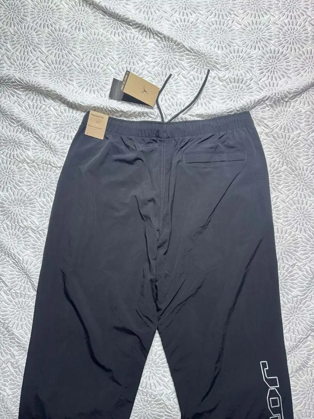Nike Air Jordan Flight MVP Woven Pants Mens Large  Black FV7225-010
